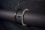 Smoke quartz bracelet with silver – Bonding with the heart - Image 2