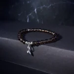 Smoke quartz bracelet with silver – Bonding with the heart