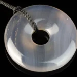 Agate pendant – Donut 30mm