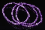 Amethyst bracelet – 3-4mm - Image 4