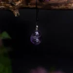 Amethyst Brazil pendant – 925 silver