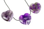 Amethyst pendant – Heart - Image 2