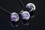Amethyst pendant sphere – 10mm - Image 3