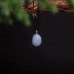 Angelite pendant – 925 silver