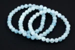 Aquamarine bracelet – 6mm - Image 2