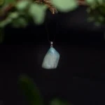 Aquamarine pendant – 925 silver