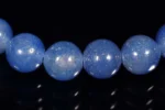 Blue quartz bracelet – 6mm - Image 3
