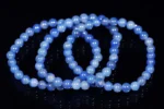 Blue quartz bracelet – 6mm