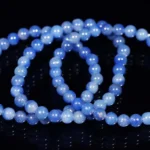 Blue quartz bracelet – 6mm