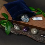 Crystal pouch for Aquarius