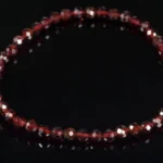 Garnet bracelet – 3-4mm