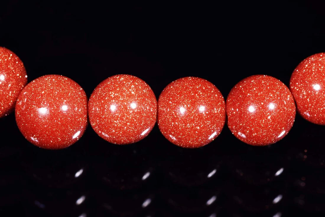 goldstone-bracelet-6mm-889972-sw Goldstone bracelet – 6mm - Image 1