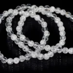 Ice quartz bracelet – 6mm