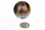 Iron tiger eye sphere – 40mm - Image 2