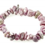 Lepidolite bracelet – Chips