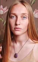 Lepidolite pendant – Drop - Image 3