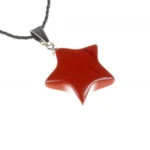 Red jasper pendant – Star
