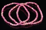 Rubellite bracelet – 3-4mm - Image 4