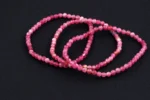 Rubellite bracelet – 3-4mm - Image 2