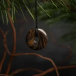 Stromatolite pendant – Donut 30mm