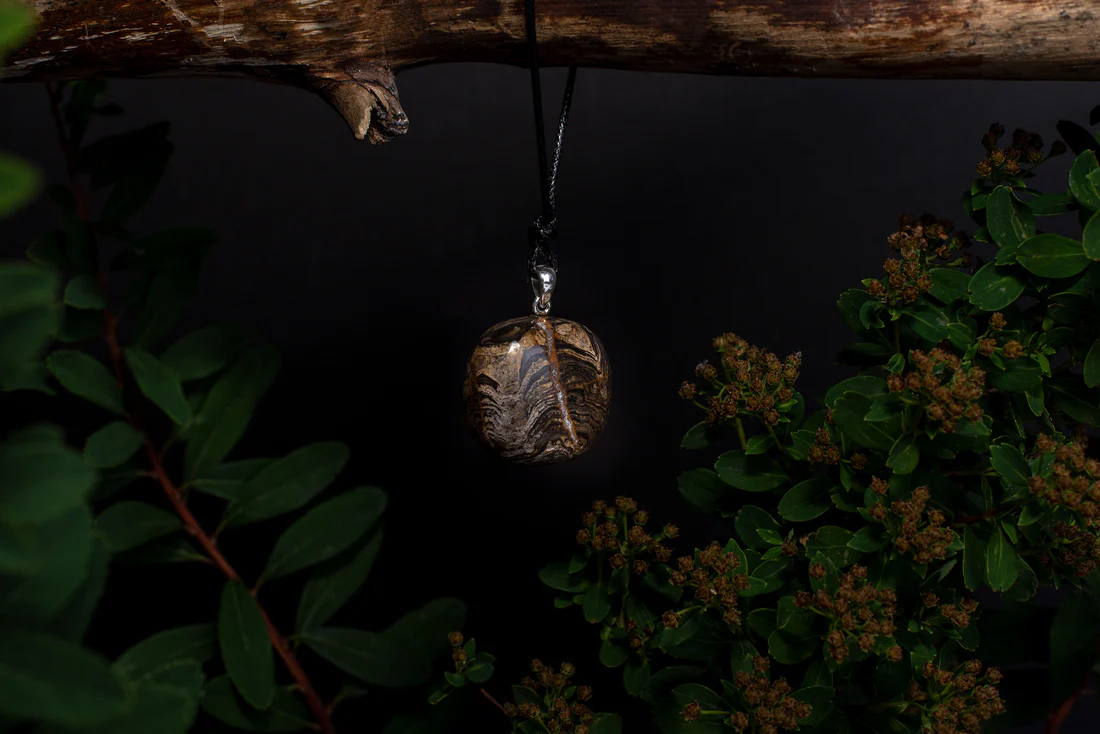 stromatolite Stromatolite pendant – 925 silver - Image 1