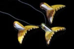 Tiger eye pendant – Dolphin tail - Image 2