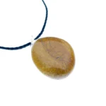 Yellow jasper pendant – Pebble